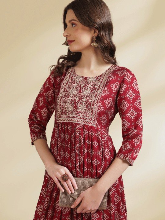 A line Kurta Online