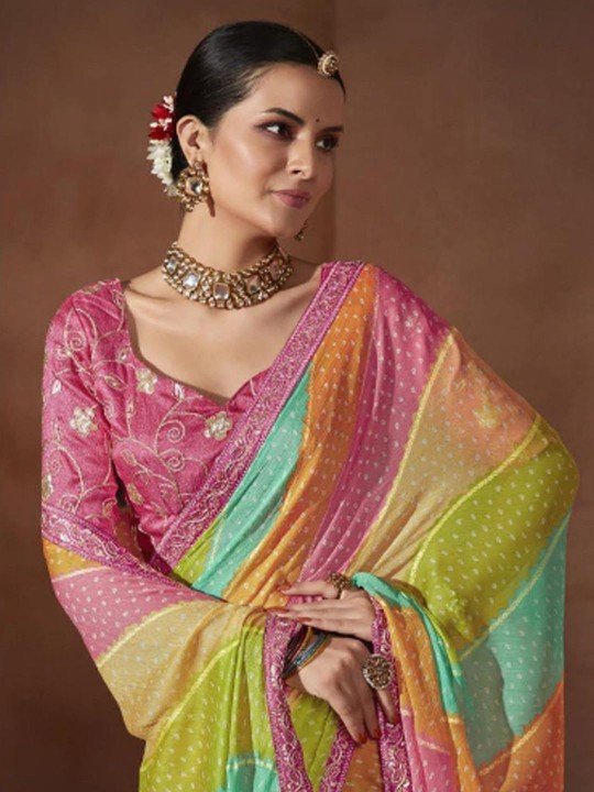 Banarasi Chiffon Saree