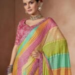 banarasi chiffon saree