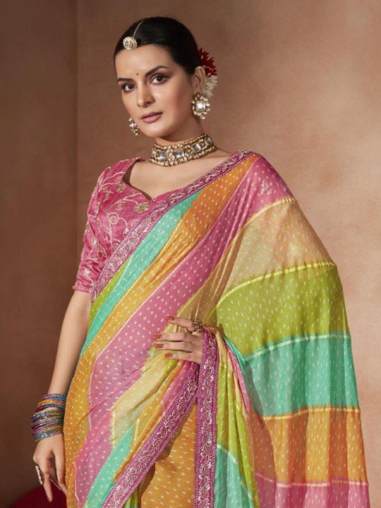 Banarasi Chiffon Saree