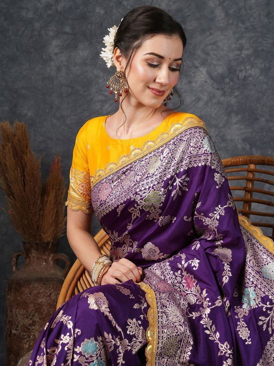 Banarasi Saree Look