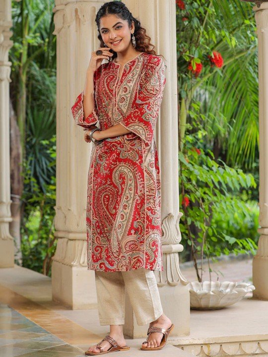 Cotton Straight Cut Kurti