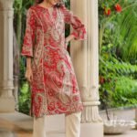 cotton straight cut kurtis