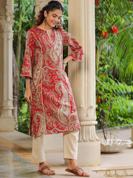 Cotton Straight Cut Kurti