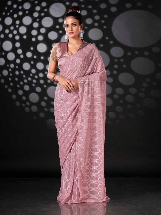 Ethnic Motifs Woven Designer Ready to Wear Saree