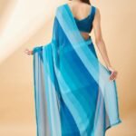 georgette chiffon saree