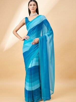 Georgette Chiffon Saree