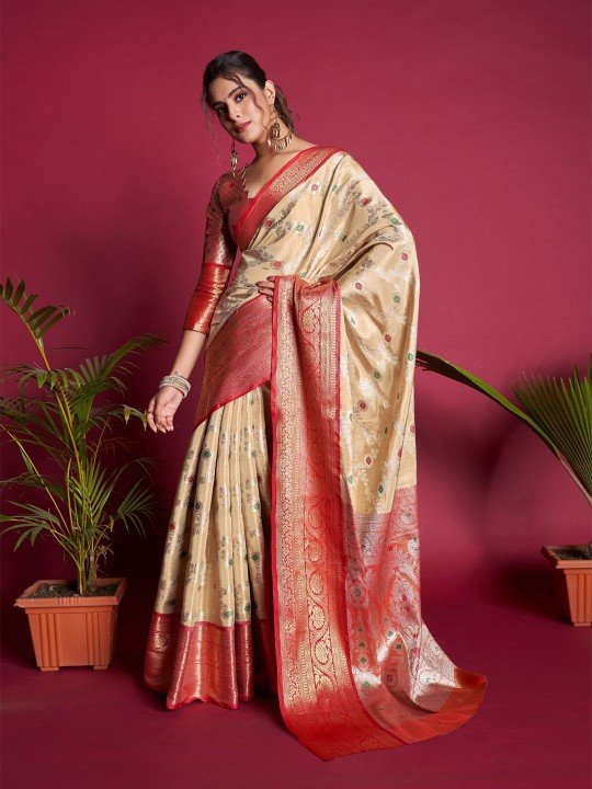 Kanjivaram Silk Saree for Bride