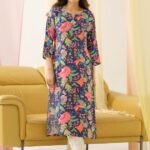 long kurti straight cut