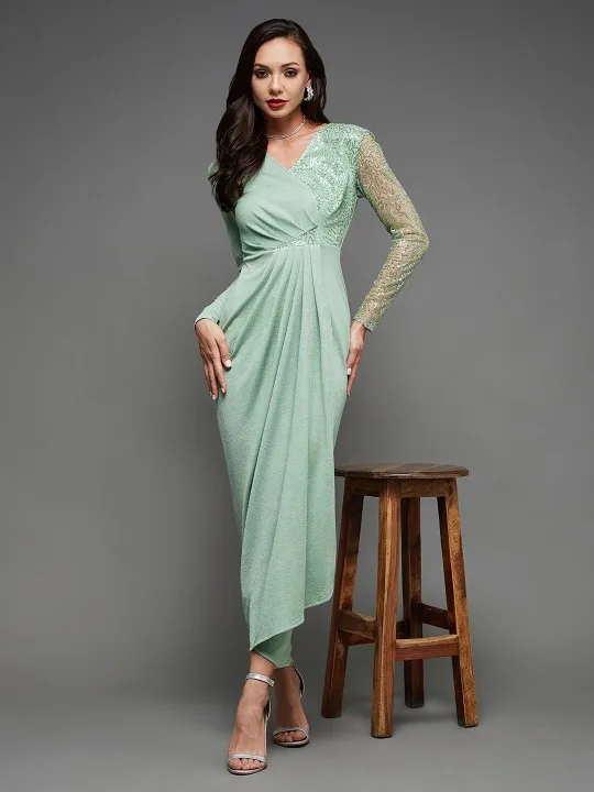 Green Maxi Dress for Women Online