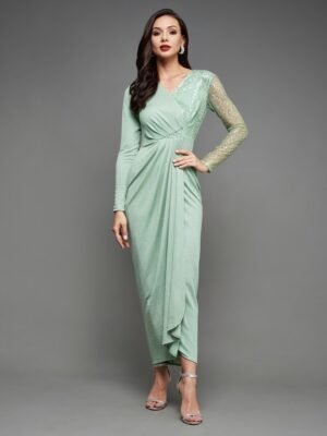 Green Maxi Dress for Women Online