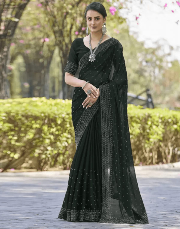 Ready to Wear Bollywood Georgette Saree under 1000 for Women