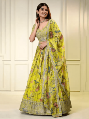 Ready to Wear Floral Print Choli Under 1000 for Women