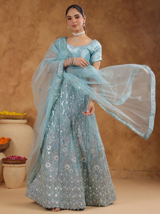 Stitched Engagement Lehenga for Bride Online