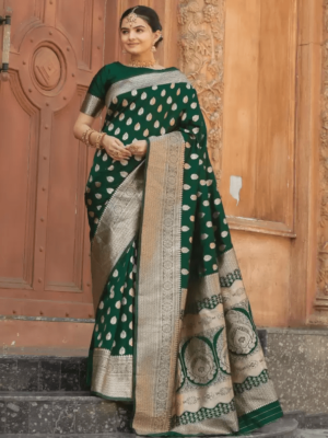 Ready to Wear Banarasi Silk Saree under 1000 for Women