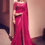 Ready to Wear Leheria Georgette Saree