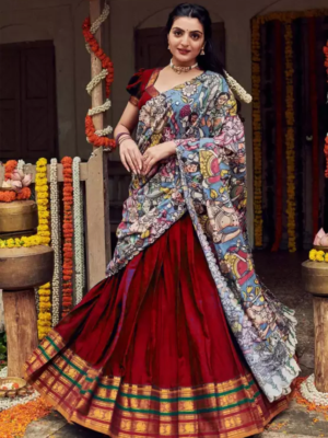 Ready to Wear Traditional Half Saree Under 1000 for Weddings