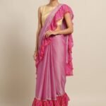 suta ruffle saree-1