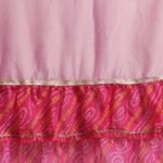 suta ruffle saree