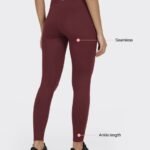 Slim fit activewear leggings