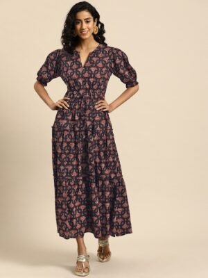 Floral Printed Maxi Dress Under 1000