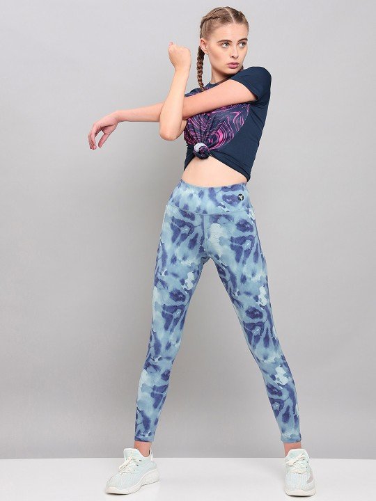 High-Rise Fit Sports Leggings with Pockets