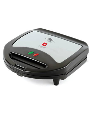 CELLO Kitchenette collection Super Club Ultra Waffle Maker|Stainless steel Body|Black Waffle Maker