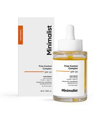 Minimalist Frizz Control Complex SPF 30 Hair Serum