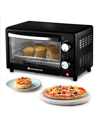 WONDERCHEF 10-Litre Oven Toaster Grill (OTG) (OTG, Black)
