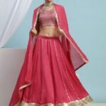 pink lehenga under 2000 for wedding-1