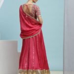 pink lehenga under 2000 for wedding-3