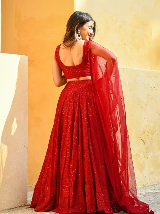 Red Lehenga for Women Online