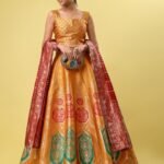 silk lehenga for women