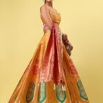 silk lehenga for women