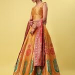 silk lehenga for women