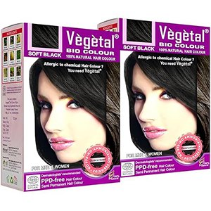 Vegetal Bio Hair Colour Soft Black Achieve Natural