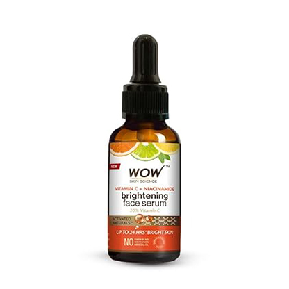 WOW Skin Science Brightening 20% Vitamin C Face Serum | Best Skincare Products for Older Adults