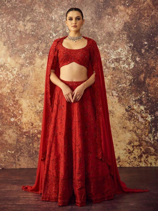 Red Designer Bridal Lehenga for 2025 Weddings