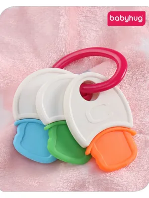 Babyhug Non Toxic BPA Free Key Shaped Teether