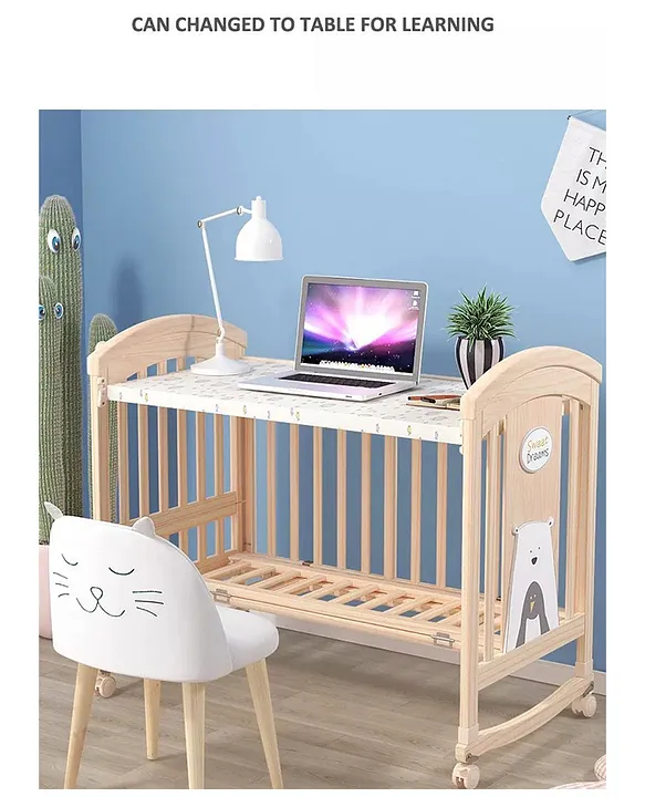 BabyTeddy 12 in 1 Patented Multifunctional Baby Crib
