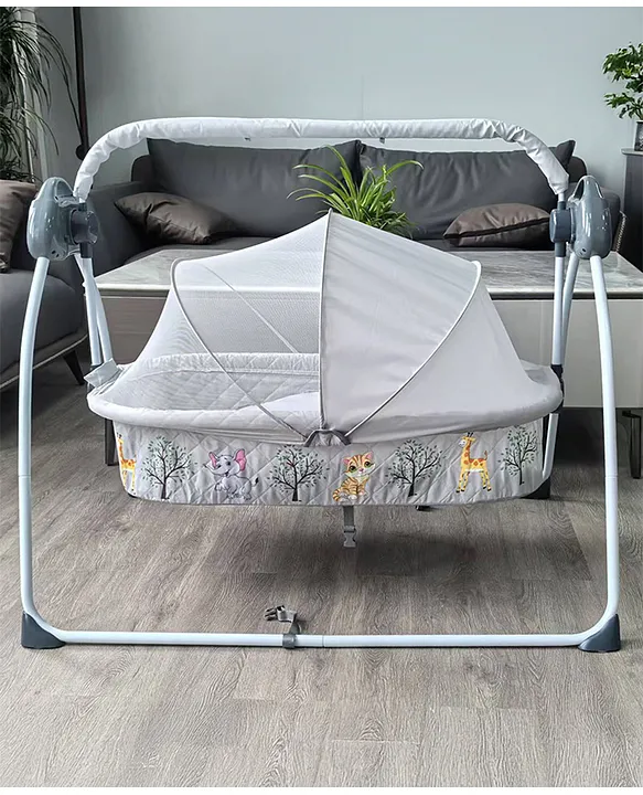 Babyhug Electric Cradle With Remote Control