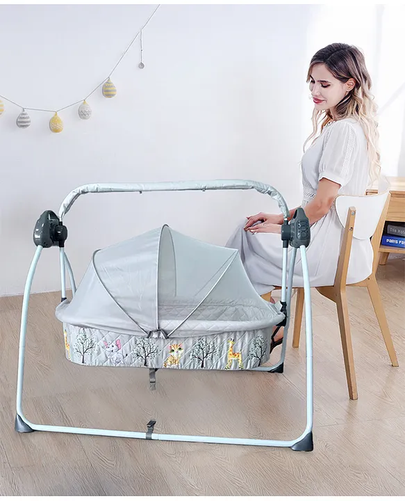 Babyhug Electric Cradle With Remote Control