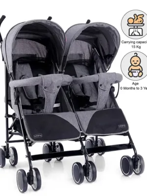 Babyhug Deuce Twin Stroller