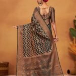 Banarasi organza silk saree
