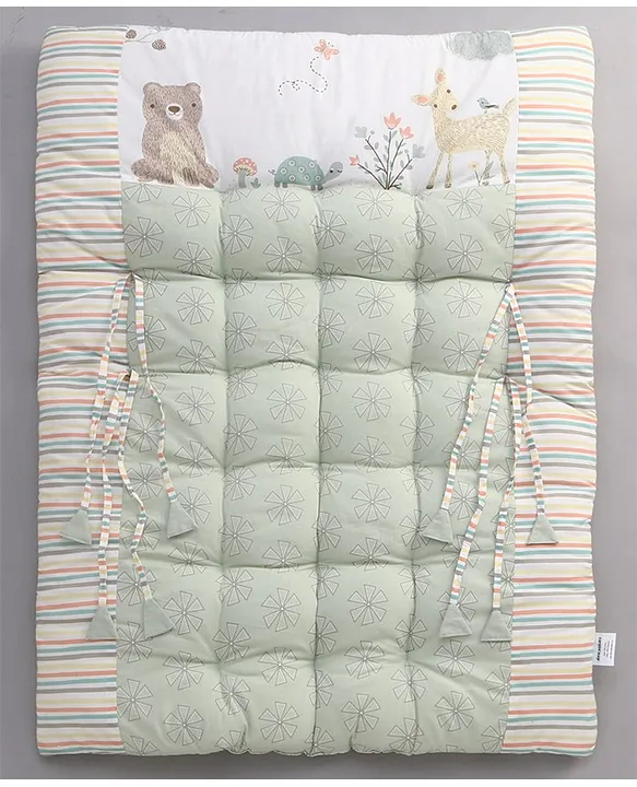 Abracadabra Cotton Bedding Set Bambi & Friends Theme - Green