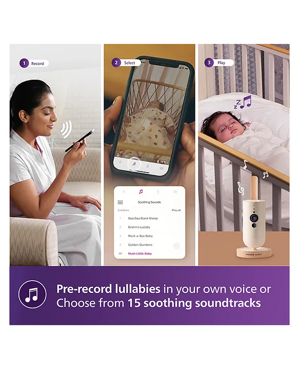 Avent Philips Corded Baby Monitoring Camera