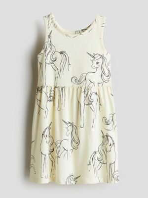 H&M Patterned Cotton Dress