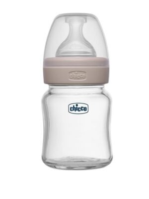 Chicco Well-Being Glass Feeding Bottle 120 Ml