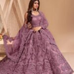 Purple Lehenga Choli