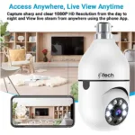 Bulb WiFi CCTV Camera